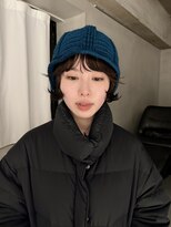 フィルムス 表参道(FILMS) ココアベージュ/黒髪/クラゲヘアー/オリーブグレー/ボブ/表参道