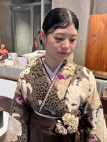フーコー 小倉魚町店 (fuhcoh)&nbsp;卒業式☆ タイトヘア