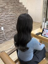 ヘア カンパニー トワ 千葉店(TOWA)&nbsp;千葉/千葉駅/ダークブルー/ミルクティーブロンド/ヘッドスパ