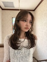 デビュー 沖縄泡瀬店(Debut) ミルクティーブロンド/ダークブルー/デジタルパーマ/沖縄市