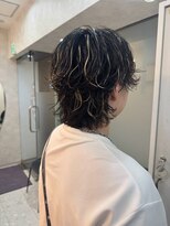 ジーナ オム 札幌(Zina Homme)&nbsp;ニュアンスパーマ＊ウルフ＊メンズカット＊Zina Homme札幌