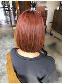 明るい目オレンジカラー
