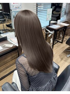 ハピネス クローバー 八木店(Happiness CLOVER) ミルクブラウン透明感カラー7.4