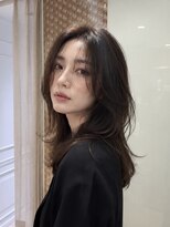 オアシスアヴェダ ザ・ペニンシュラ東京(OASIS AVEDA)&nbsp;セミロング・暗髪ロング・大人レイヤー・銀座日比谷20代30代