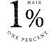 1%(ONE PERCENT)の写真