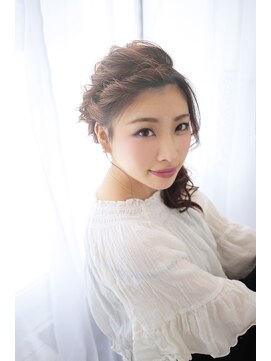 ウーロス(uros.) ワイドバング モーブカラーワンサイドタンバルモリセミウェット