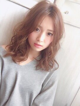 ミリム 栄矢場町店(MIRiM) 【MUSE】大人かわいいエアウエーブバイヤレージュ