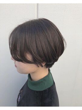 ルーファス 恵比寿 渋谷(Ruufus) クール過ぎないハンサムショートボブ【Ruufus恵比寿渋谷】