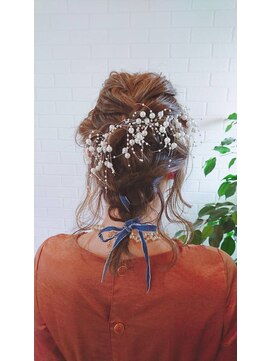 ヘアールーム スイッチ(hair room Switch) 編み下ろしヘアー