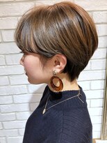 フラミューム 恵比寿(flammeum)&nbsp;ミヤザキスタイル  お洒落耳かけマッシュショート