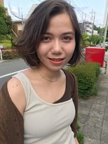 テラバイアフロートシーグラスコテージ (terra by afloat SEAGLASS COTTAGE) 大人ボブ　ナチュラルボブ　二子玉川　テラバイアフロート松子