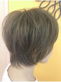 アッシュ系ショート☆