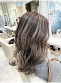 モテハイライト~モカベージュ×ホワイト~