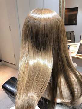 エラマ ヘアメゾン(elama hair maison) 【elama】艶カラー×TOKIOトリートメント