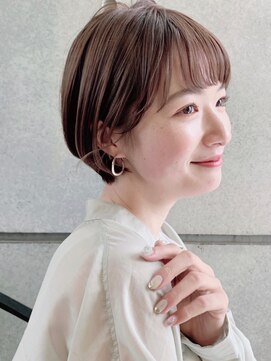 ノラ ギンザ(NORA GINZA) 【20/30/40代にオススメ】大人可愛い耳掛けショートヘア**