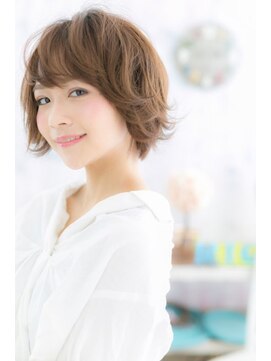 ミック ヘアアンドビューティー 大山店(miq Hair&Beauty) 好感度大◎毛先で遊ぶ★ラブフェミニンボブa