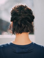 アラワラブルー(arrawarra blue)&nbsp;波ウェーブなボブアレンジ/20代/30代/40代/50代/倉敷/南町