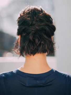 アラワラブルー(arrawarra blue) 波ウェーブなボブアレンジ/20代/30代/40代/50代/倉敷/南町