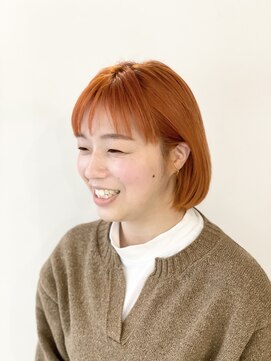 ロア ヘアーアンドビューティー(LOA hair&beauty) カラーオレンジ