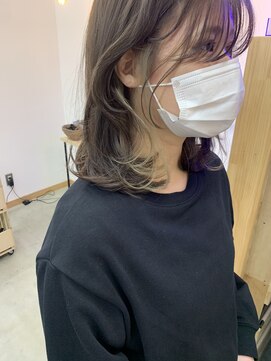 キューズ クラブ(cuz KLUB) 【cuzKLUB】レイヤーボブ×アッシュベージュ【池袋】