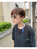 マッシュショートスタイル