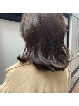 ヘアーサロン ウィング(HAIR SALON Wing) カーキベージュカラー