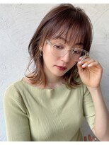 ロイジー(roijir) 【roijir】表参道 外ハネショート×インナーカラー