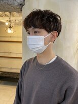 無造作ニュアンスカール　ソフトマッシュ
