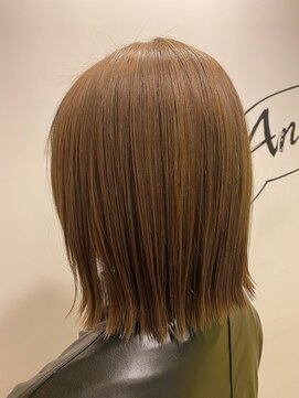 ヘアークラフト アニー 南郷18丁目店(HAIR CRAFT Annie) 切りっぱなしボブ