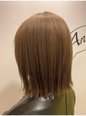 切りっぱなしボブ