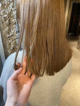 ロイジー(roijir) 【表参道 roijir】オリーブベージュ×asiaトリートメント