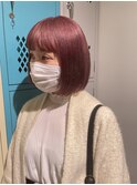 ペールピンクボブ