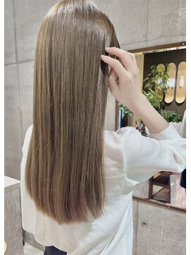 シィーム(cime) ベージュカラー　ナチュラルカラー　ダブルカラー