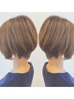 スタジオ アルファプラス 日暮里店(studio α+)&nbsp;前下りショートボブ【スタジオアルファプラス日暮里】