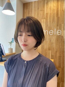 メレ(mele)の写真/長年のキャリアを持つスタイリストがお客様の似合うスタイルをご提案します。【鈴蘭台駅徒歩8分】