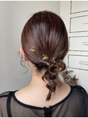 金泊 × ボブアレンジ