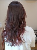 秋おすすめ!インナーカラー☆レッド