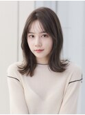 『アンフィニ東銀座』小顔前下がりひし形レイヤー◎