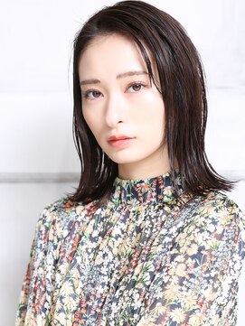 クラッチムク 博多口(CLUTCH muk.) 大人可愛い小顔美髪ツヤ髪艶感髪質改善外ハネワンカールA1