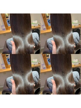 アルーシェ 新宿店(Alushe) 髪質改善　ナチュラルブラウン