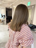 キャンバス バイ ネオリーブ 横浜西口(Canvas by neo.)&nbsp;極細ハイライト　シアーベージュ　【miku】