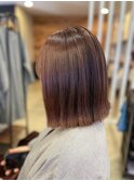 切りっぱなしボブ