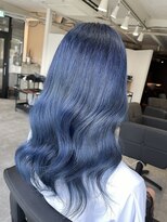 ラフ 難波店(LAFF)&nbsp;#黒髪#ボブルフ#ネビージュ#小顔#ワンレン