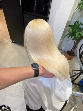 ロイス 神宮前(ROIS) 透明感ベージュカラー/ダブルカラー/ケアブリーチ[表参道駅]