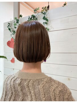 フレア 心 武庫之荘(flare) オン眉×ボブ