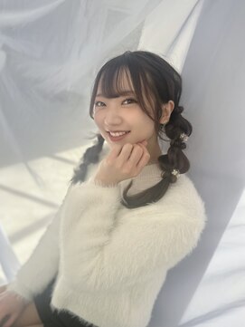 シエル 羽生店(Ciel) ゆるふわツイン　もこもこスタイル　モカブラウン