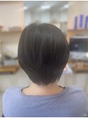 大人ナチュラル ハンサムショート
