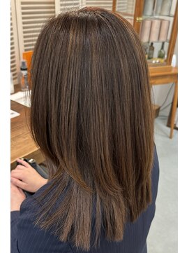 ヘアーアンドメイク グルック(hair&make Gluck) ナチュラルハイライト（ブリーチ無し）