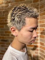 ヒロギンザ 大阪本店(HIRO GINZA)&nbsp;スパイキーショート×ブリーチ