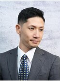 メンズビジネスフェードスタイル